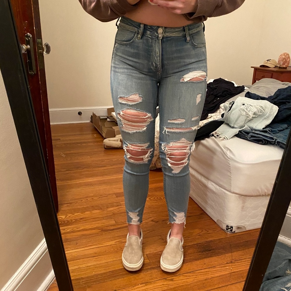 American eagle high rise jeggings